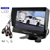 Monitorius LCD 7" AHD 4 kameroms (4pin) NVOX AHM6124 QUAD